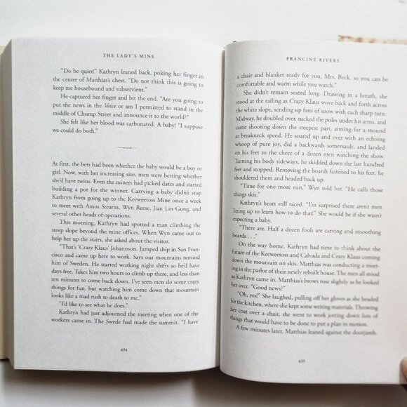 The Lady's Mine: A Light Christian Romance Novel of 1870s CA Gold Rush by Rivers - Picture 6 of 7